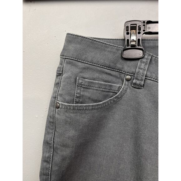 CABI Jeans Women's Size 12 Style 326 Gray Mid Rise Classic Denim Pants Neutral - Picture 5 of 8